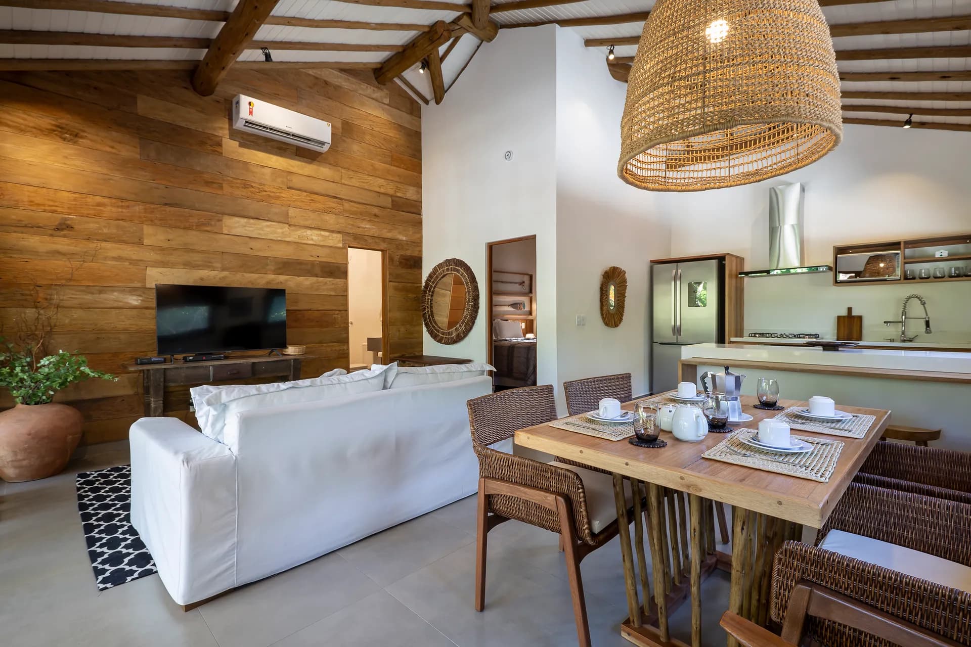 Interior elegante do Flamboyant Residence Quadrado